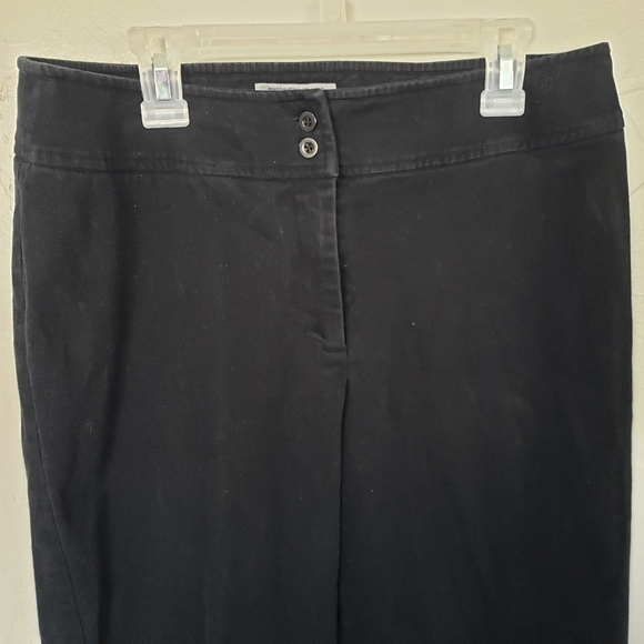 Pendleton Black Velvet Pants 6 Dress Work Slacks - Picture 2 of 7